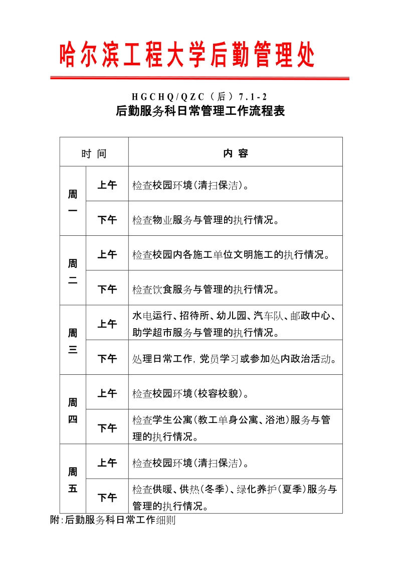 后勤服务科日常管理工作流程优化指南
